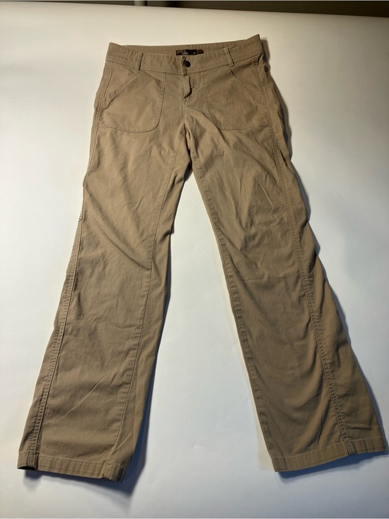 Prana Pants - Prana Women's Khaki Wide-Leg Utility Pants